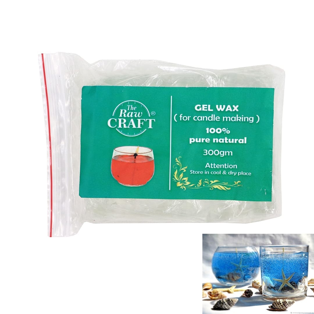 Candle Making Gel Wax 300gm: Create Beautiful and Unique Gel Candles